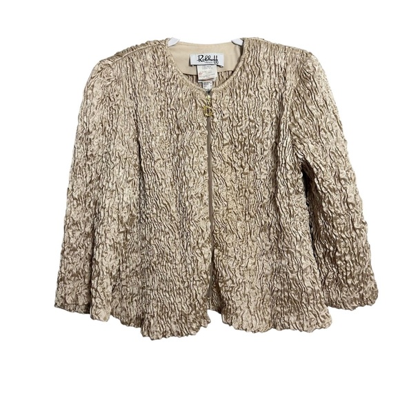 Joseph Ribkoff Zipped Ruched Jacket - Picture 1 of 10